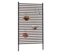 Outdoor, Decorative Metal Garden Fence, Free Standing Panels for Backyard, Patio, Balcony, Gazebo - 120cm x 180cm, Available in 60cm & 90cm Sizes