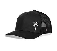 Outdoor Design Trucker Hats - Embroidered - Baseball Cap Mesh Snapback Golf Hat - black - One size