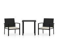 Outdoor Dining Set Garden Dining Set Dinner Table and Chair Poly Rattan vidaXL