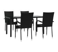 Outdoor Dining Set Garden Table Chair 3/5/7/9 Piece Multi Colours/Sizes vidaXL