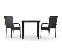 Outdoor Dining Set Garden Table Chair 3/5/7/9 Piece Multi Colours/Sizes vidaXL