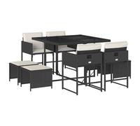 Outdoor Dining Set with Cushion Choices in Different Colours vidaXL