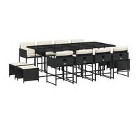 Outdoor Dining Set with Cushion Choices in Different Colours vidaXL