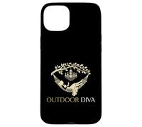 Outdoor Diva Glamping Diva Glamorous Wilderness Tent Camper Case for iPhone 15 Plus