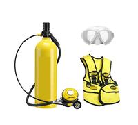 Outdoor Diving Respirator 2L Adult Swimming Oxygen Cylinder Leisure and Entertainment(Giallo,A)