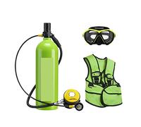Outdoor Diving Respirator 2L Adult Swimming Oxygen Cylinder Leisure and Entertainment(Groen,A)