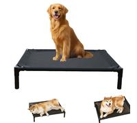 Outdoor Dog Bed, Raised Dog Bed for Outdoor Camping, Foldable Pet Bed, Cooling Raised Dog Pet Bed, Durable & Easy to Assemble for Indoor (XL【101 * 70 * 20cm】)