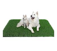 Outdoor Dog Pee Grass Pad,Artificial Puppy Potty Training Mat | Puppy Training Grass Rug,for Pet Parents Animal Lovers Home Office Apartment Cage Crate Car Travel Garden Balcony Bedroom Study