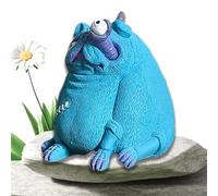 Outdoor Dog Statue - Decorative Outdoor Figurines - Zombie Dog Figurine Decorative Resin for Indoor Outdoor Balcony Patio Garden Window Bedside Table Shelf Halloween
