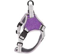 Outdoor Dog Vest Harness, Anti - Lost Adjustable Pet Harness with Reflective Strips for Medium Large Dogs, 360° Pressure - Relieving Chest Support, One - Key Lock Design (XL)