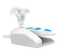 Outdoor Dog Water Mushroom - Easy Action Dog Water Fountain Toy - No Electric Hydration Dispenser Water Toy for Backyard Transforms Your Yard