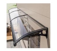 Outdoor Door Awning Canopy UV & Rain Resistant Patio Cover for Porches Decks & Windows 60cm x 100cm (24in x 39.4in) Durable Exterior Protection