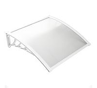 Outdoor Door Canopy - 120 x 100 cm - Waterproof Rain Protect - C Entrance Cover - Outdoor ning - Versatile e Solut