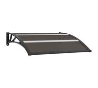 vidaXL 120cm Door Canopy Awning | Rain Shelter Roof