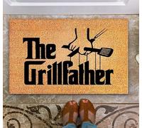 Outdoor Doormat The Grillfather Bath Mats Classic Floor Mats Dust Grabbing Entrance Rug For Dogs Kitchen Indoor 40 X 60Cm