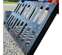 Outdoor Drain Cover, Drain Covers Outdoor Rectangle, Cast Iron Drain Grate, Durable Heavy Duty Sewer Grate(50x20x3cm(19.7x7.9x1.18in))