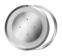 Outdoor Drain Cover Hidden Installation Grate Suitable for Gardens Lawns Sidewalks 40x12cm (16x4.7in) Heavy-DutyWeatherproof Grate for Effective Drainage