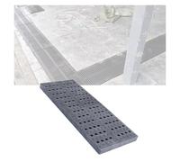 Outdoor Drain Strainer Grate Plastic Sewer Cover for Trench Drains Prevent Leaves & Debris from Clogging Pipes & Easy to Install Essential for Yard & Garden Drainage