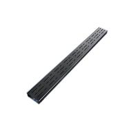 Outdoor drainage channel system,stainless steel construction,smooth interior walls,modular design,suitable for concrete,paving stones, courtyards,and sidewalks(150x50mm)