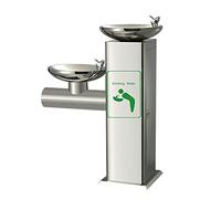 Outdoor Drinking Fountains Community Park Open-Air Drinking Fountains Direct Drinking Fountains Double Basins Purification All-in-One Machine Public Sink