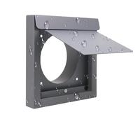 Outdoor Dryer Vent Cover | Stainless Steel 4Inch Protector | Exterior Wall Vent Hood Outlet - for House Wall Building Ventilation Maintenance Home Outdoor Safety Construction