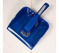 Outdoor Dustpan & Brush Set by Addis - Heavy Duty Yard Sweeper with