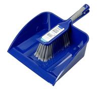 Outdoor Dustpan & Brush Set by Addis - Heavy Duty Yard Sweeper with Wide Stiff Bristle Brush & Large Dustpan - Patio, Driveway, Garden, Decking, Garage & Outdoor Floor Cleaning Tools - Durable Design