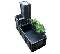 Outdoor Ecological Breeding Box to Protect Fish and Turtles gray. 80 * 60 * 44CM