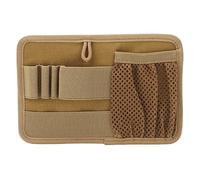 Outdoor EDC Tool Waist Pack, EDC Tool Belt Pouch Made of Oxford Cloth, Compact Medical Pouch with Phone Holder for Hiking Camping and Everyday Carry (Khaki)