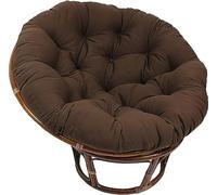 Outdoor Egg Chair Cushion Replacement - Round Hanging Swing Cushion for Garden Patio & Hammock - Black 90x90cm Comfortable Seat Pad for Folding Garden Sofa & Swing Chair