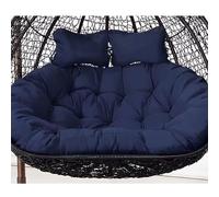 Outdoor Egg Chair Swing with Washable Nest Seat, Thick Soft Solid Pillow Included, Large Single Chair Pads for Comfort
