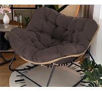 Outdoor Egg Shaped Rocking Chair Modern Rattan Chair for Patio Living Room Bedroom & Garden Stylish Wicker Lounge Seat for Comfort & Relaxation