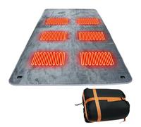 Outdoor Electric Heating Pads 3 Adjustable Temperature for Hiking Picnic (Grey)