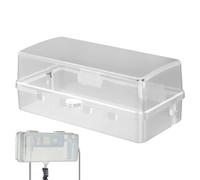 Outdoor Electrical Box - Cable Management Box for Outdoor Power Strip Storage | Cable Connection Socket Cover with Outdoor Christmas Lights Extension Cover