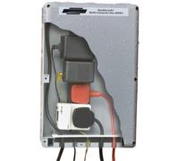Outdoor Electrical Box Mutli-Connector (220mm x 335mm) TIMEGUARD WP401 + 4 GANG [1] (Epitome Certified) - Weatherproof Electrical Box Extension Cord Covers for Cables and Plug