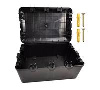 Outdoor Electrical Box | Plug External Junction Box - Waterproof Cord Safety Housing for Protect Outlet, Plug, Timer, Power Strip, Holiday Light