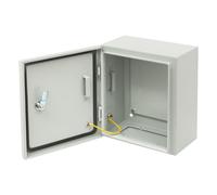 Outdoor Electrical Box Rectangular Electrical Box Wall Mount Lockable IP50-55 25 * 15 * 30cm, For Protecting Electrical Equipment And Circuits In Factories