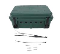 Outdoor Electrical Connection Box, Large Capacity IP54 Water Electrical Box Extension Cord Enclosure - Heavy Duty PP Material, Weatherproof Protection for Outdoor Power (Green)
