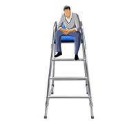 Outdoor Elevated Observation Chair - Heavy-Duty 330kg Capacity, Fade-Resistant for Lifeguard and Referee Use