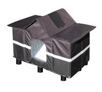 Outdoor Elevated Warm Cat House Large Size All-Season Outdoor Cat House, Elevated Rainproof And Cold-Proof Warm, Winter Thickened