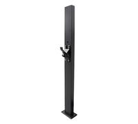 Outdoor EV Charging Stand with Hook, Floor Mounted EV Charging Stations, Stand, Includes Mounting Components, Small Footprint, Easy to Install, Long Service Life