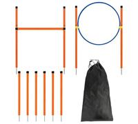 Outdoor Exercise Obstacle Kit with Tunnel and Jump | Portable Training Set for Active Friends, Lightweight ABS and Polyester, Quick Setup for Park Beach Backyard