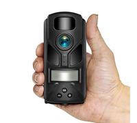 20MP Mini Trail Camera,1080P Trail Camera with No Glow 940nm Night Vision Motion Activated IP66 Waterproof,80ft Illumination Range Outdoor Expert Game Cam for Wildlife Monitoring