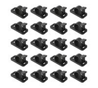 Outdoor fairy lights clips, 20 pieces, practical quick assembly hooks made of ABS, for attaching fairy lights to paths, gardens, patios, balconies and porches, size approx. 2.7 x 1.2 x 1.3 cm