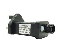 Outdoor Fairy Lights Power Supply, Transformer, Power Adaptor Replacement. Comes with 8 Modes, Memory & 8 Hour Timer. Two Pins Works with Most Projectors, String, Net and Icicle Lights