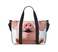 Outdoor Farm Animals Print Travel Duffel Bag, Lightweight Water-Resistant Weekender Spacious Gym & Travel Bag for Men, Women & Teens