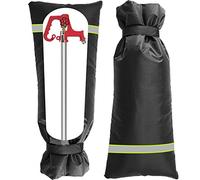 Outdoor Faucet Covers for Winter with Reflective Strips,XL Velcro Thickened Anti-Freeze Outdoor Tap Cover,Reusable Spigot Cover for Winter Freeze Protection Anti-Rust