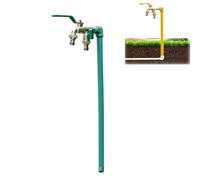 Outdoor Faucet Freestanding Water Column Hose Bib Water Spigot Floor Mount Water Tap