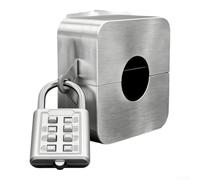 Outdoor Faucet Lock Stainless Steel with Code Padlock