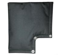 Outdoor Faucet Protector Insulated Cover to Prevent Freezing During Cold Weather (Black)